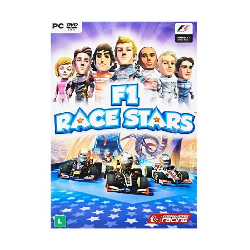 Jogo Mídia Física F1 Race Stars Para Computador Pc