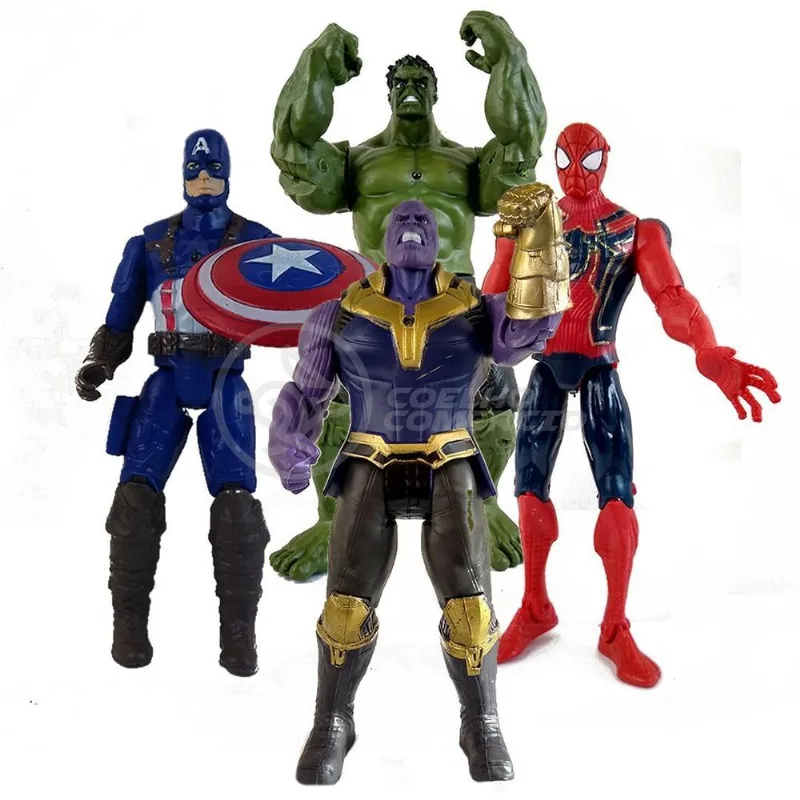 Cartela Bonecos 17Cm Action Figure Vingadores End Game 5