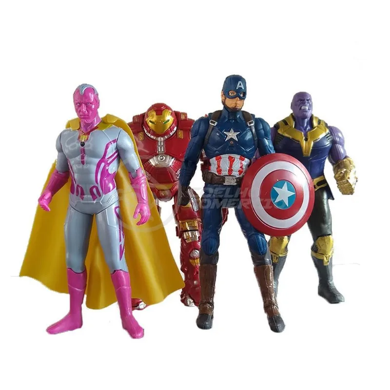 Cartela 4X Bonecos 17Cm Action Figure Vingadores End Game 24
