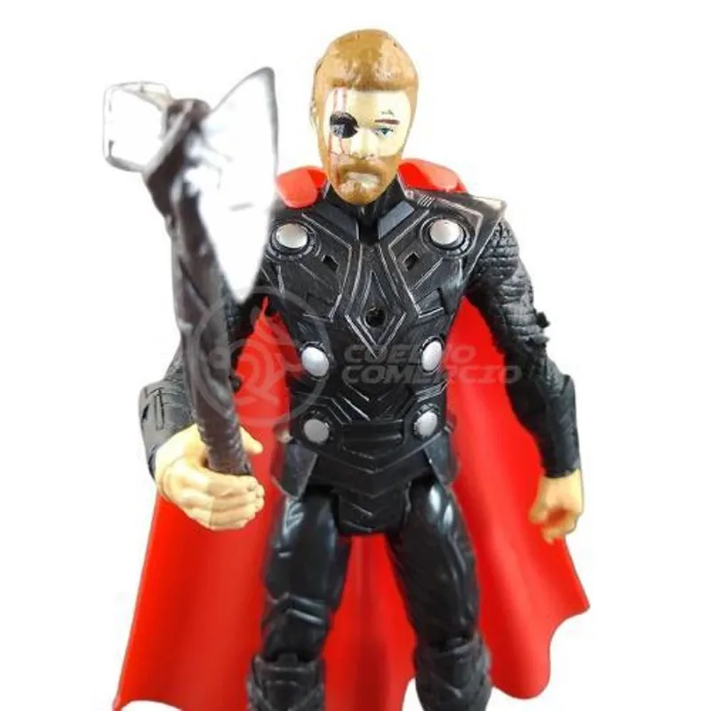 Kit 4Pcs Boneco Articulado 17Cm Vingadores End Game Large 5