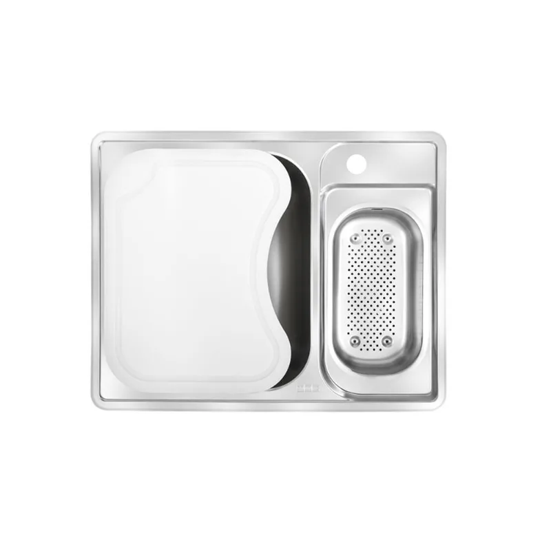 Cuba de inox 19x62x50cm com acessórios Zodíaco escovado Franke