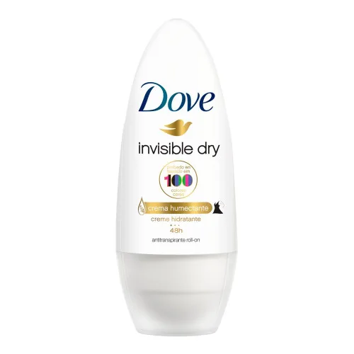 Desodorante Dove Roll On Invisible Dry 24h  - DOVE - Higiene E Beleza