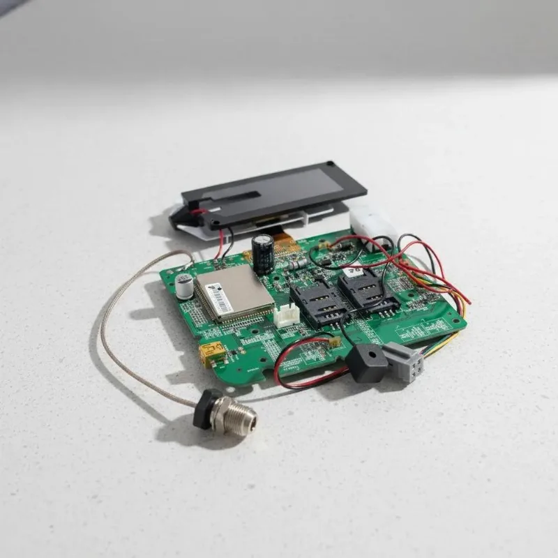 Placa Montada Completa Com Display Cf5002 Intelbras