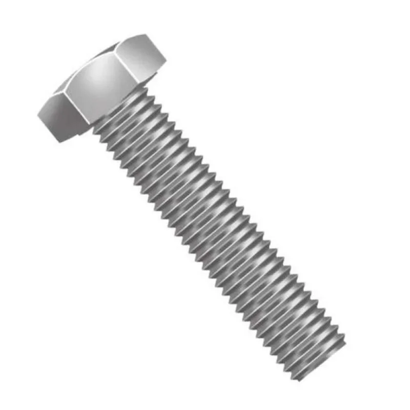 Parafuso Sextavado Galvanizado 3/8x3.1/2" - Aço Baixo Carbono Grau 2 Zincado