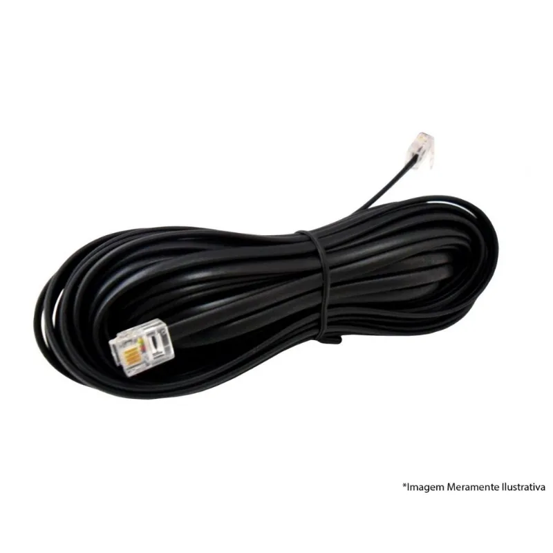 Extensao Lisa Plug/Plug 4 Vias Pr 5,00M