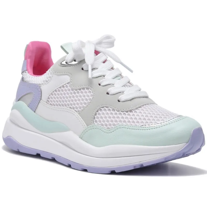 Tenis Via Marte Plataforma Feminino Casual Sneaker Multicor