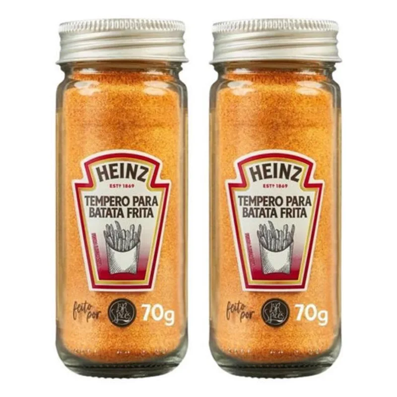 Kit Com 2 Temperos Batata Frita Heinz Especiarias 70G