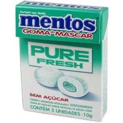Goma De Mascar Mentos Wintergreen 10gr - MENTOS - Mercearia