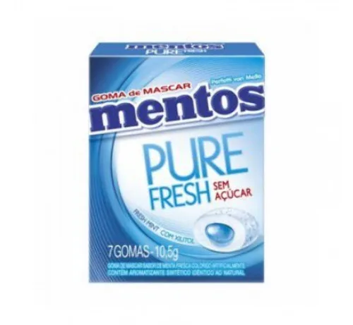 Goma De Mascar Mentos Fresh Mint - MENTOS - Mercearia