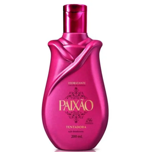 Leite Corporal Hidratante Paixão 200ml Tentadora Unit - PAIXÃO - Perfumaria