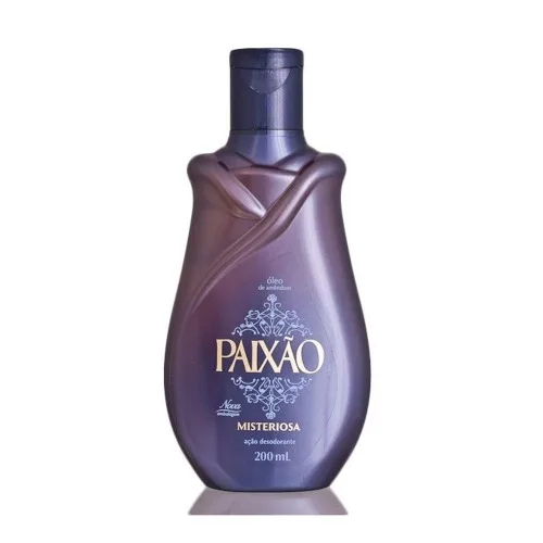 Óleo Corporal Para Banho Paixão 200ml Misteriosa Unit - PAIXÃO - Perfumaria