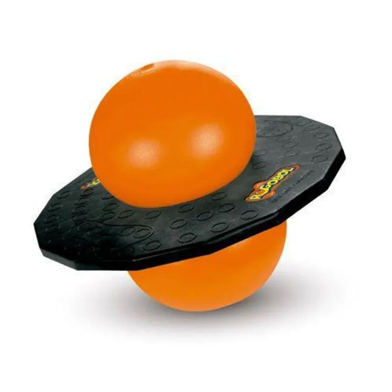 Pogobol Preto E Laranja Estrela