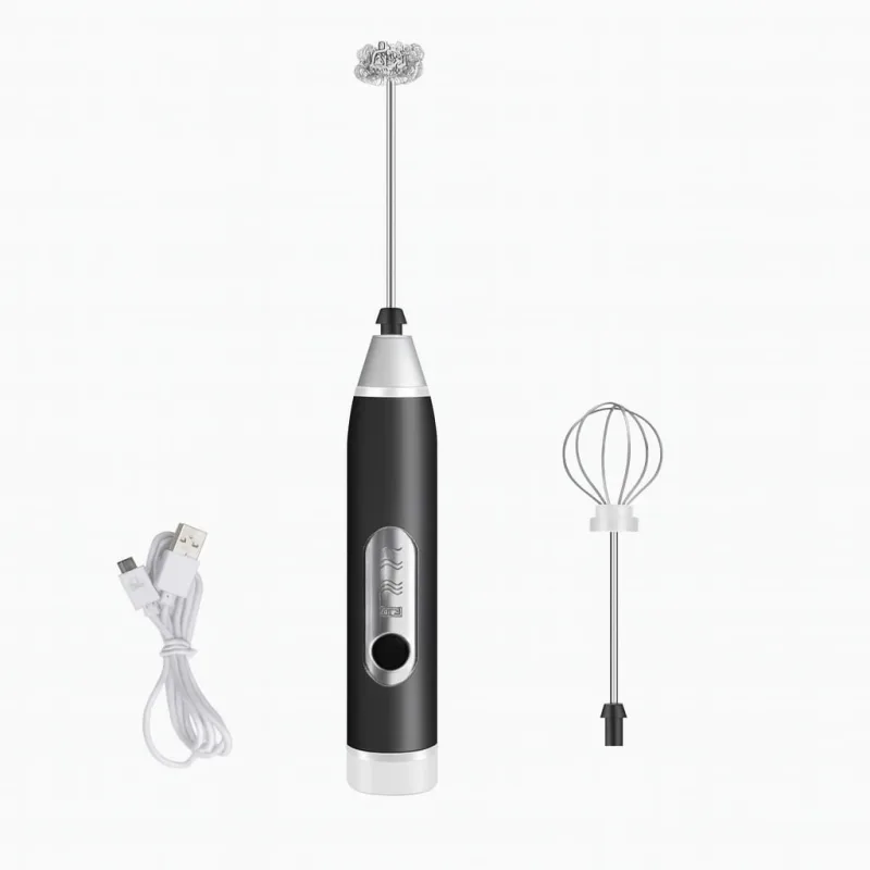 Mini Mixer Elétrico Recarregável Multiuso Bebidas e Ovos - Generico - Eletroportáteis