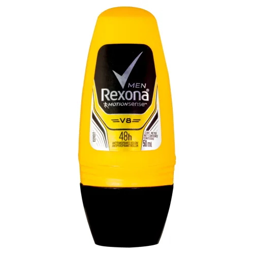 Antitranspirante Roll On V8 Rexona Men Motionsense 50ml - REXONA - Higiene E Beleza