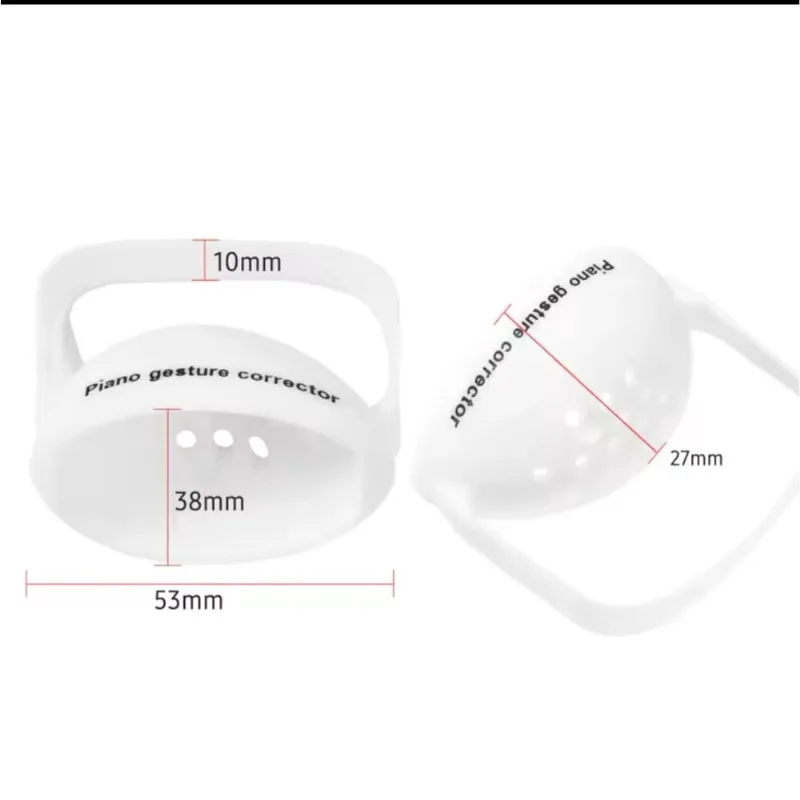 Corretor De Silicone Para Mãos Para Piano