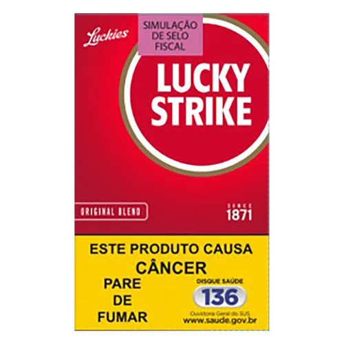 CIGARRO ORIGINAL BLEND LUCKY STRIKE MAÇÕ - LUCKY STRIKE