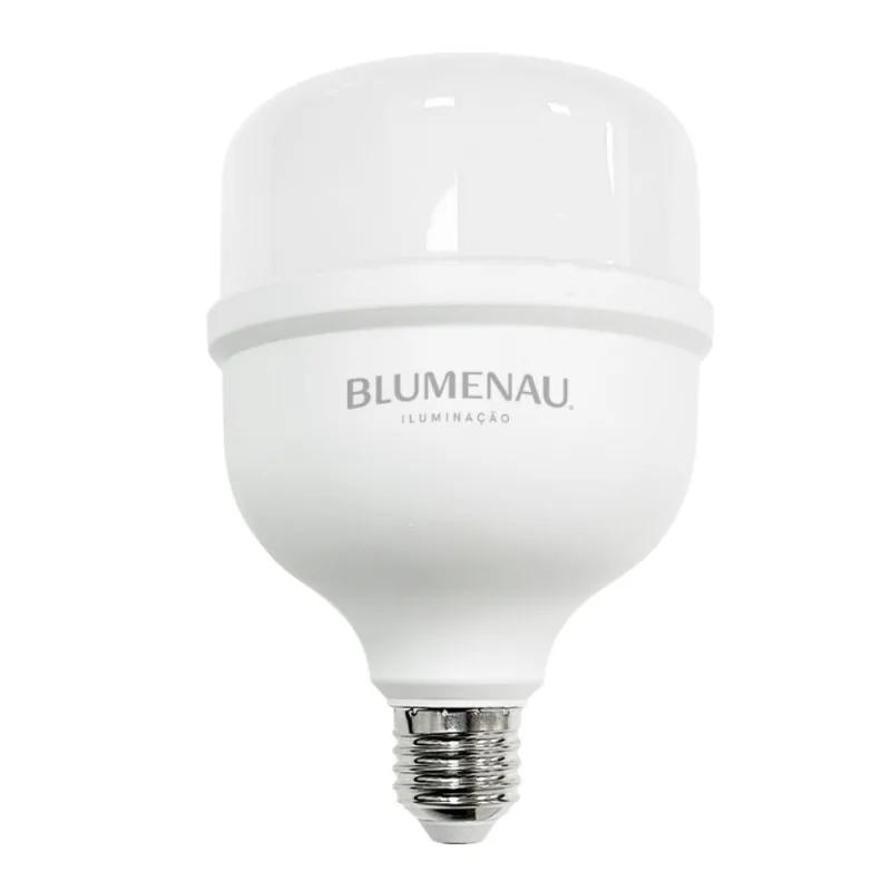 Lâmpada LED Alta Potência Luz Amarela E27 Bivolt Blumenau Lâmpada de LED Alta Potência 40W 3200 Lúmens E27 Bivolt Luz Amarela