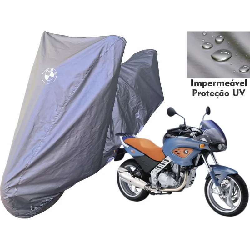 Capa Impermeável Protege Contra Sol Chuva Moto Bmw F 650 cs