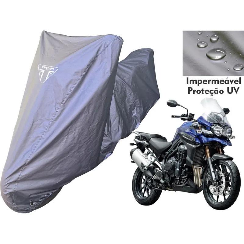 Capa Motocicleta Triumph Tiger Explorer Impermeável Durável
