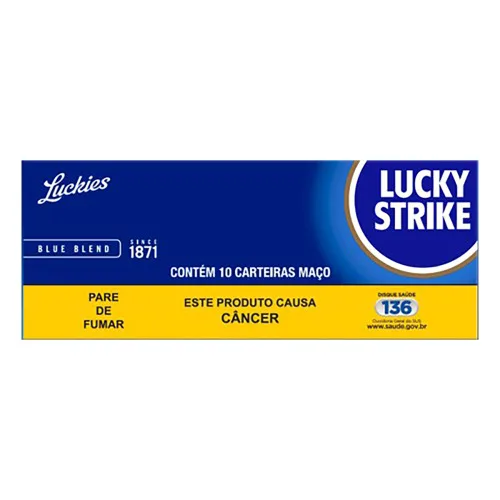PACK CIGARRO BLUE BLEND LUCKY STRIKE MAÇÕ - LUCKY STRIKE