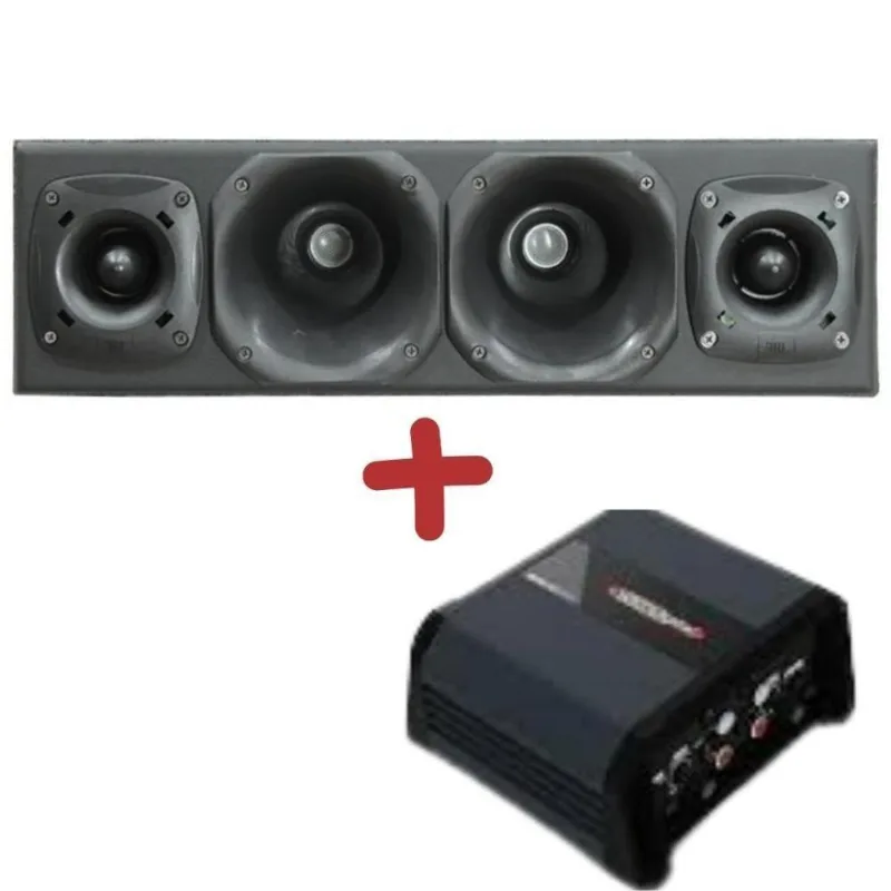 Corneteira Jbl 2 Drivers D250-x + 2 Tweeters St200 + Sd400.4