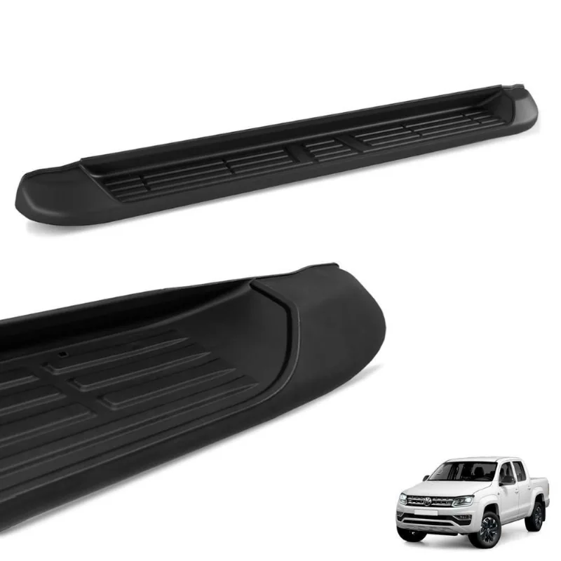 Estribo Lateral Amarok 2010 A 2025 Preto Injetado Original Bepo
