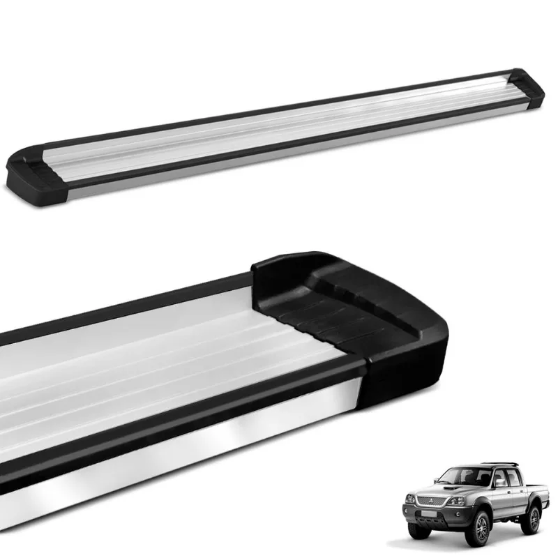 Estribo Lateral L200 Sport 2004 a 2012 G3 Aluminio Polido Bepo