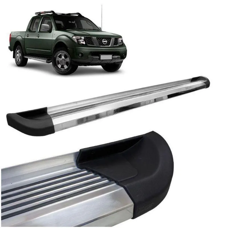 Estribo Lateral Nissan Frontier Sel Bepo G2 Aluminio Polido