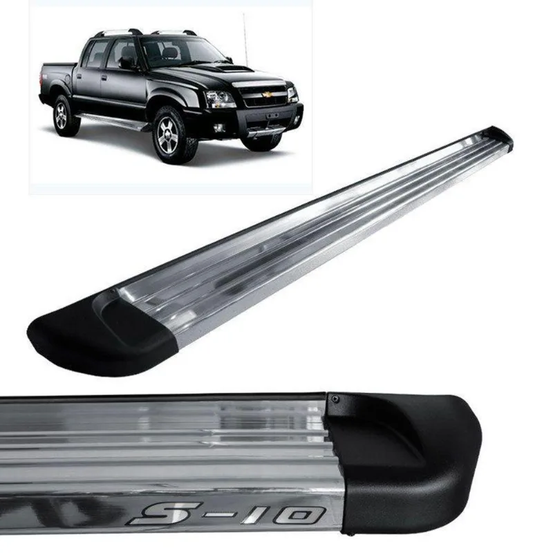 Estribo Lateral S10 1996 A 2011 Aluminio Polido Track