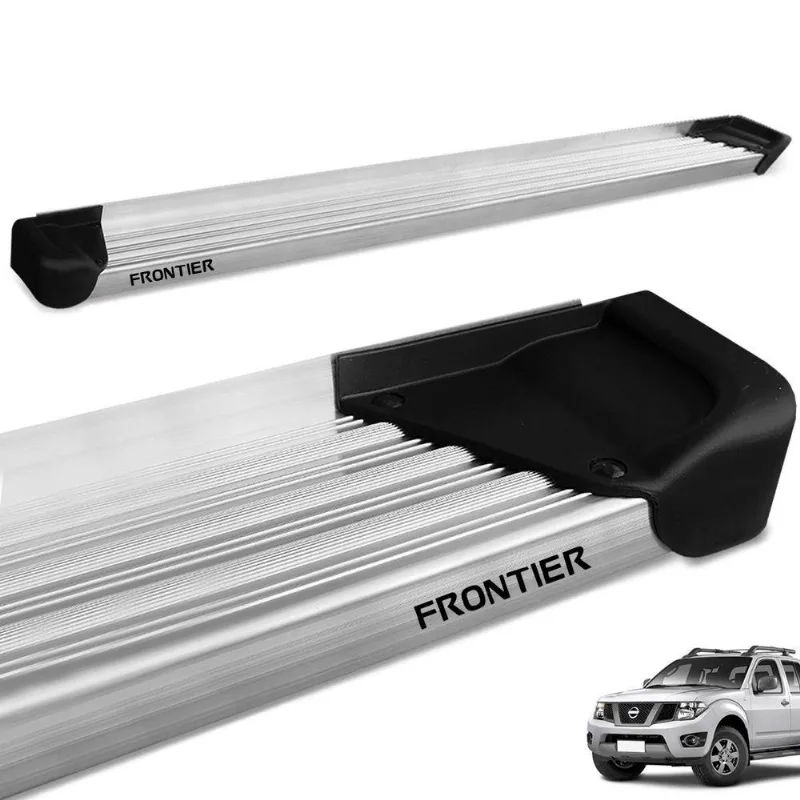 Estribo Lateral Frontier 2008 A 2016 Alumínio Natural A3