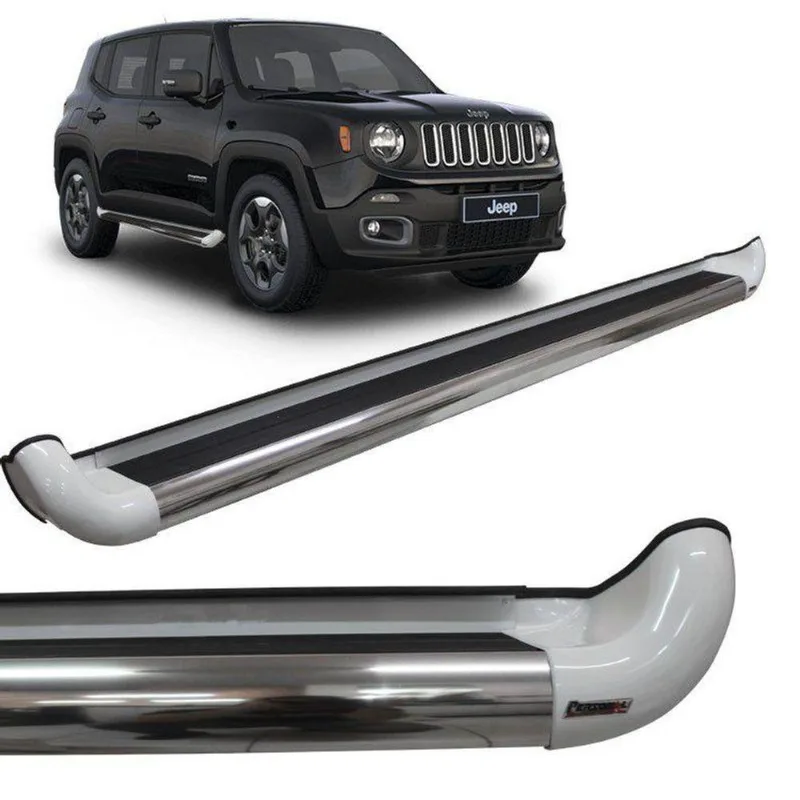 Estribo Lateral Jeep Renegade 2016 A 2020 Branco Ambiente