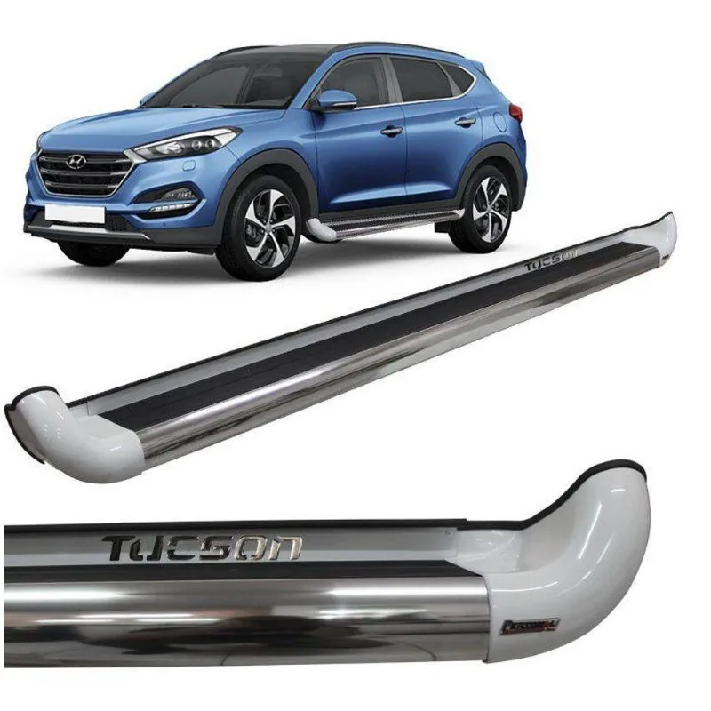 Estribo Lateral Hyundai Tucson 2005 A 2016 Branco Personal