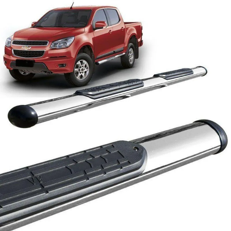 Estribo Lateral S10 2012 A 2021 Cd Oval Cromado Vf