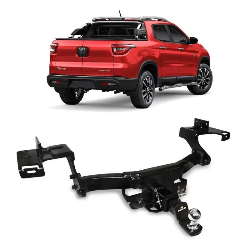 Engate Reboque Fiat Toro 2016 A 2022 Keko K1 450 Kg Removível