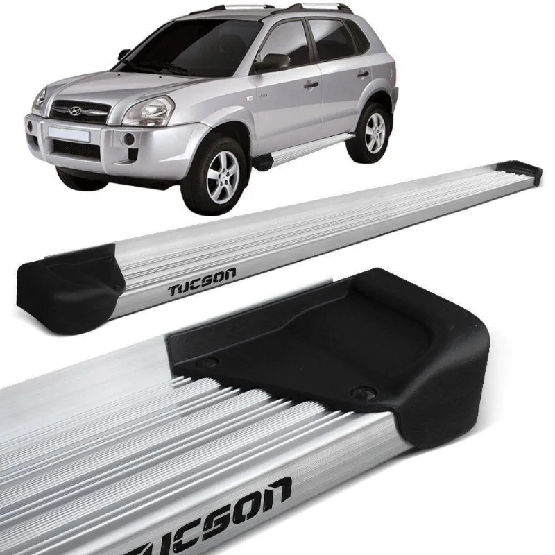 Estribo Lateral Tucson 2005 A 2016 Aluminio Natural A3
