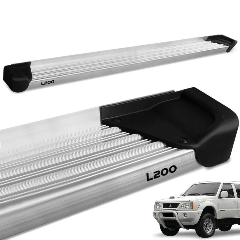 Estribo Lateral L200 Gl Gls 1999 A 2003 Aluminio Natural A3