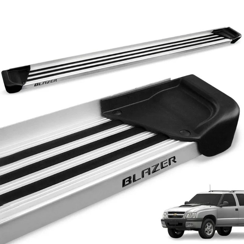 Estribo Lateral Blazer 1995 A 2011 Aluminio Natural A1