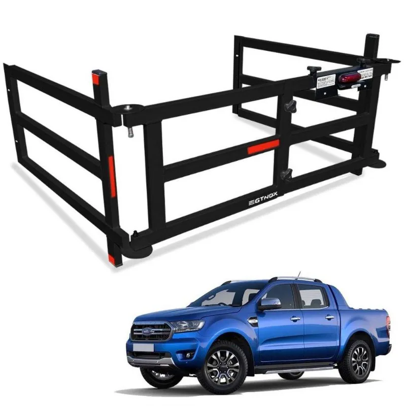 Extensor De Caçamba Ranger 2013 A 2022 Dobravel Preto Edd