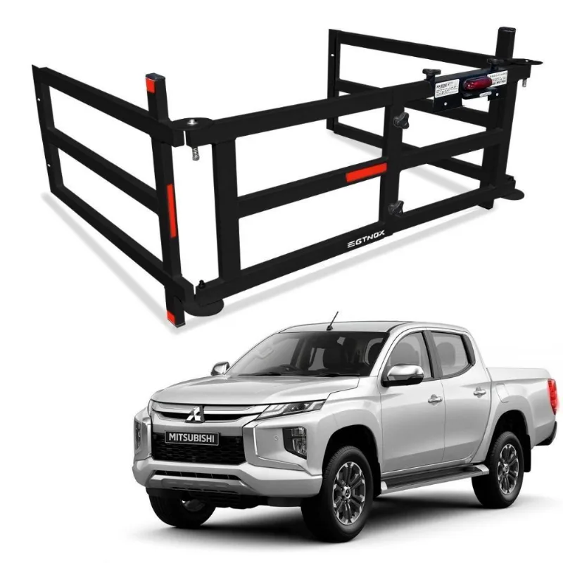 Extensor Caçamba L200 Triton Sport 2017 A 2021 Dobravel Preto Edd