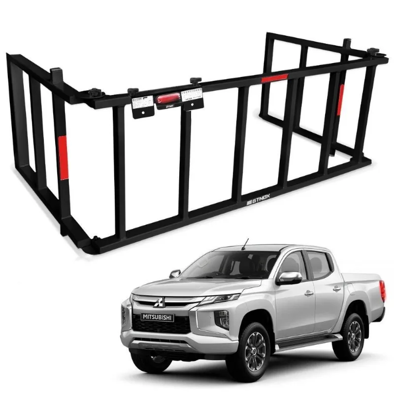 Extensor Caçamba L200 Triton Sport 2017 A 2021 Rampa Preto Edr
