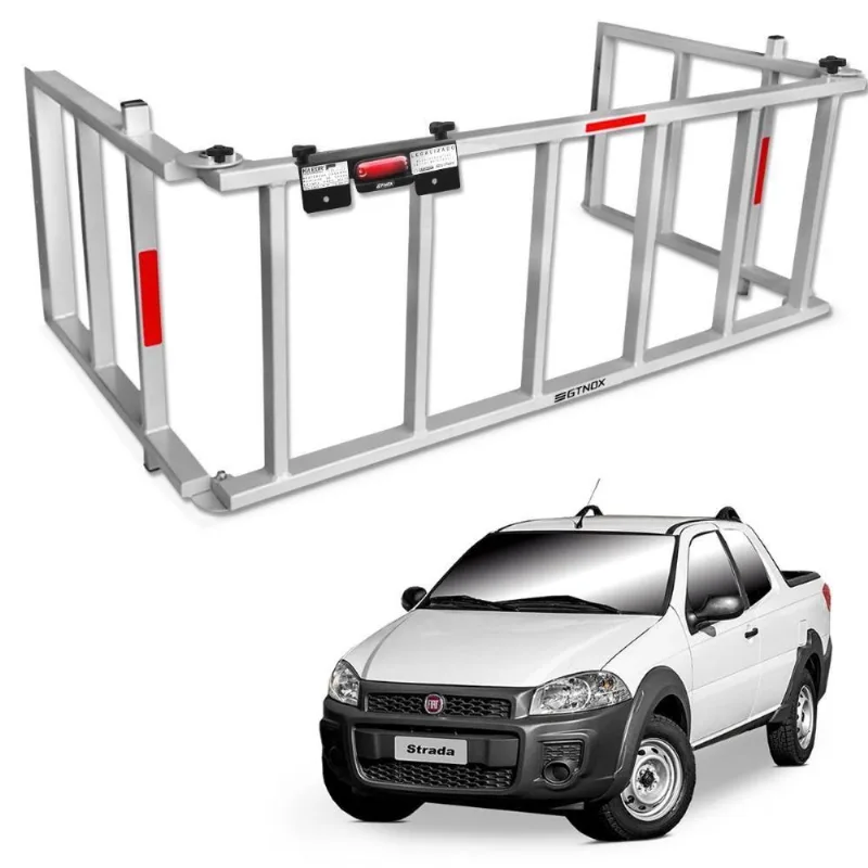 Extensor Caçamba Strada 2014 A 2019 Rampa 350kg Reforçado Edr