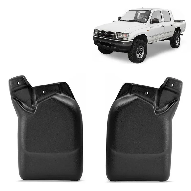 Kit Apara Barro Hilux 1997 a 2004 Protetor Dianteiro 2 Peças
