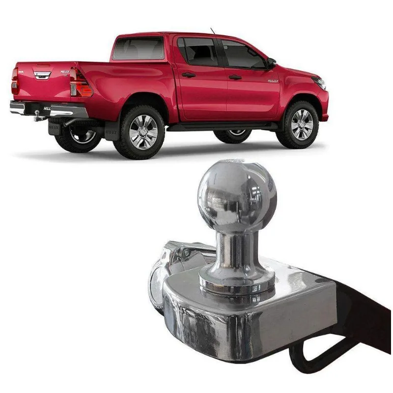 Engate Hilux 2005 A 2020 Para Reboque Rabicho Fixo 700 Kg