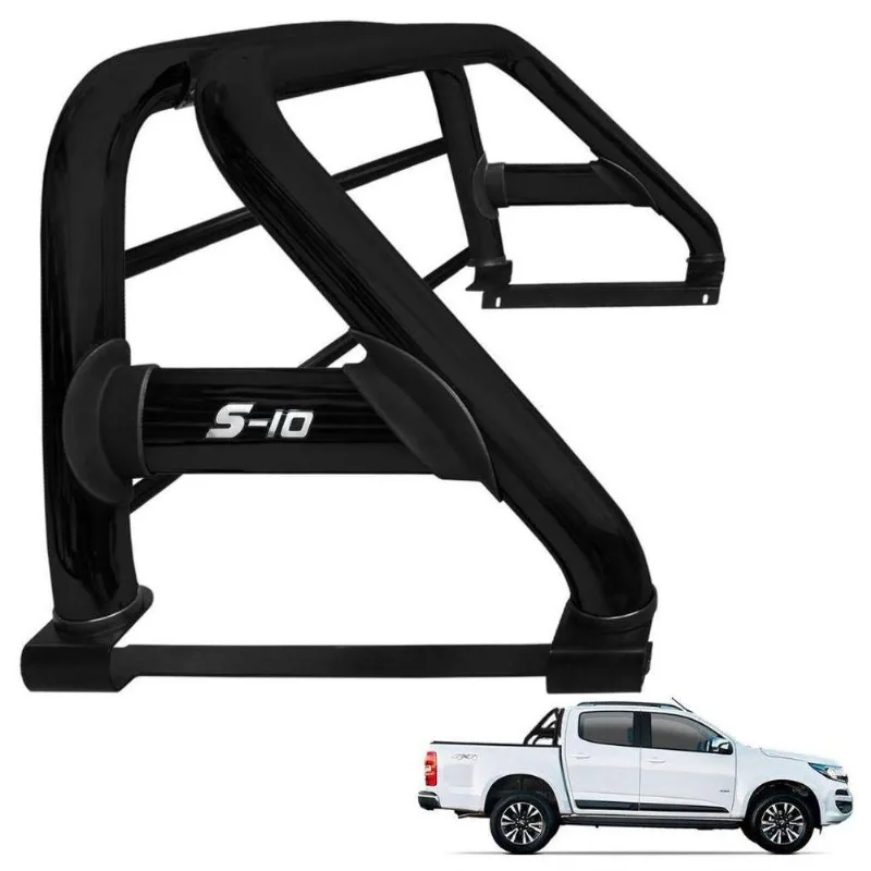Santo Antonio S10 2012 A 2020 Duplo Preto Com Barra
