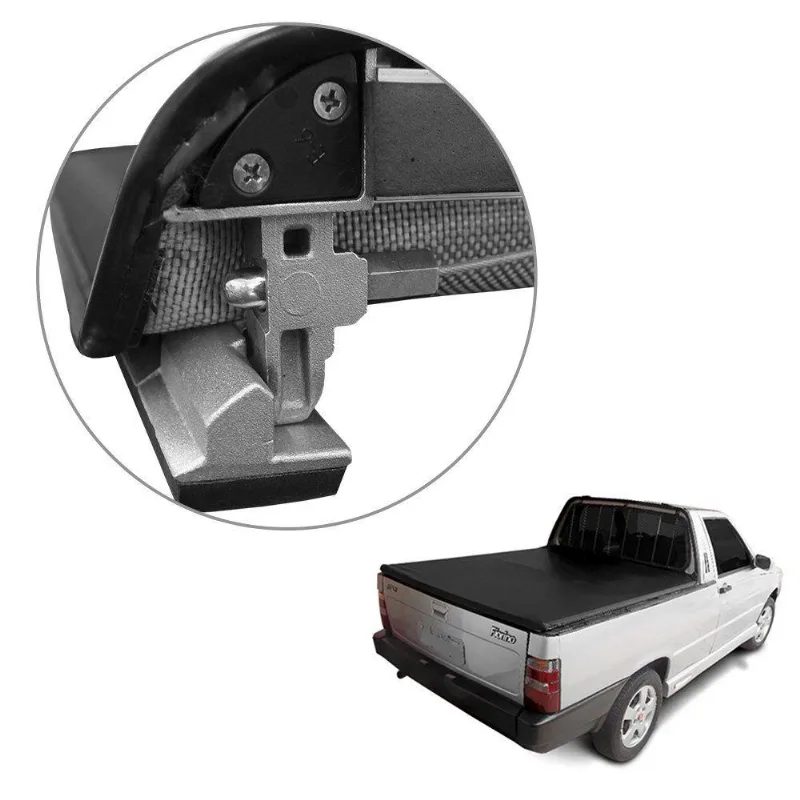 Capota Maritima Fiorino Curta 1988 A 1998 Trek Aluminio Slim Eco