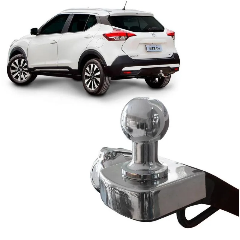 Engate Reboque Nissan Kicks 2017 A 2021 Rabicho Fixo 700kg