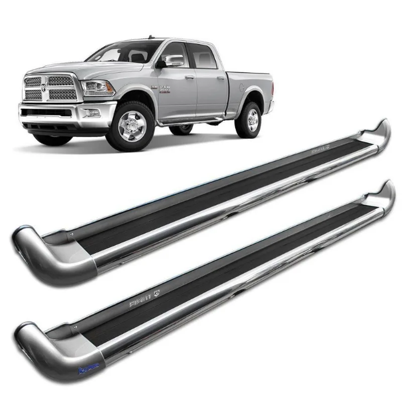 Estribo Lateral Dodge Ram 2012 A 2015 Prata Melfi Autech