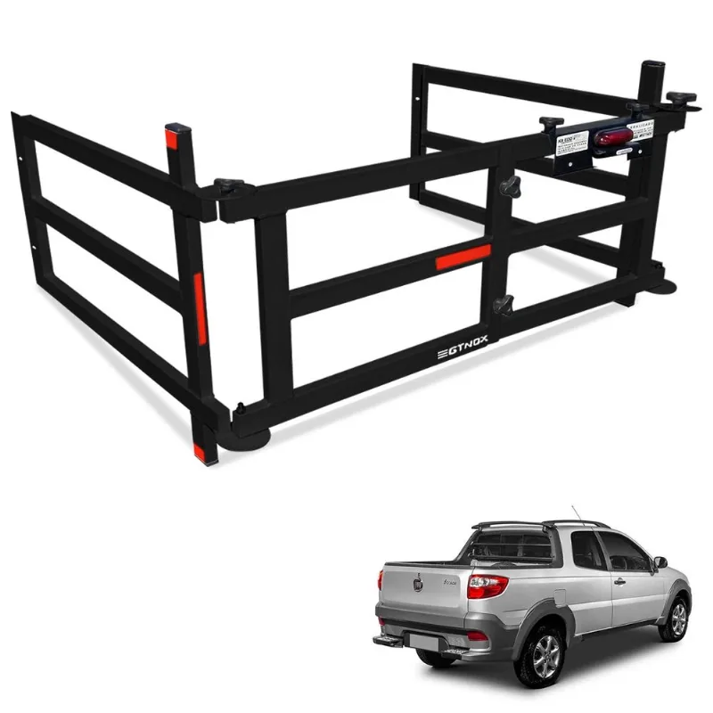 Extensor de Caçamba Strada 2014 a 2020 Dobravel EDD Preto