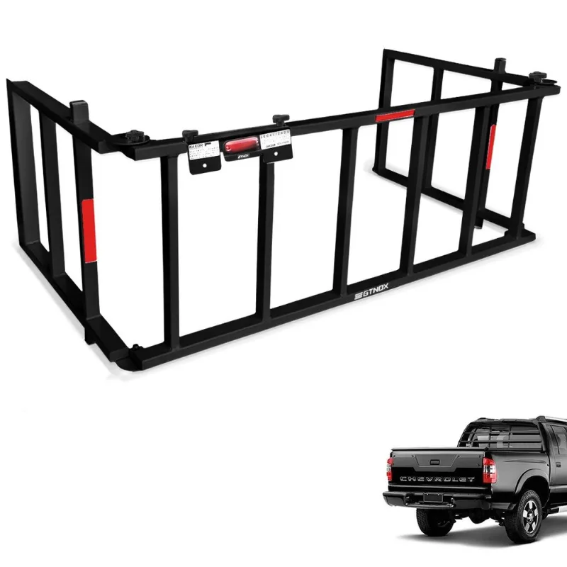 Extensor De Caçamba S10 2001 a 2011 Divisor Rampa Preto