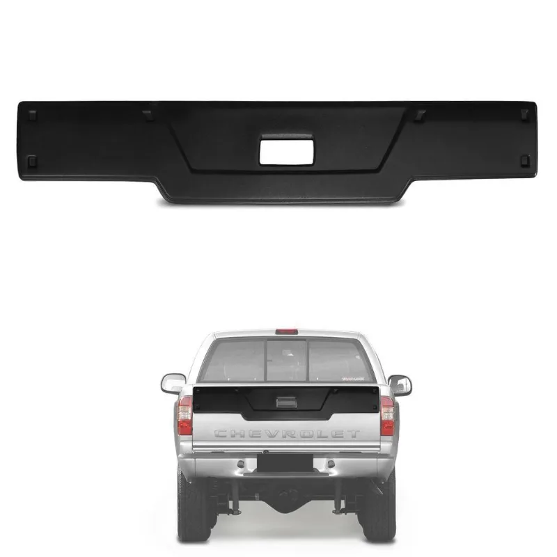 Moldura Aplique Tampa Traseira S10 2001 A 2011 Protetor